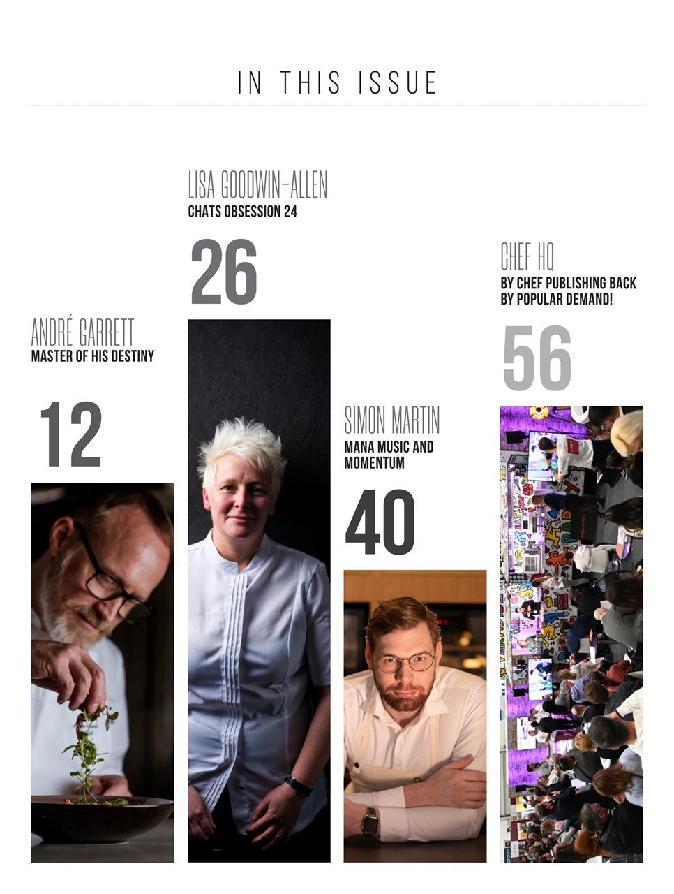 Chef & Restaurant Magazine Preview Pages