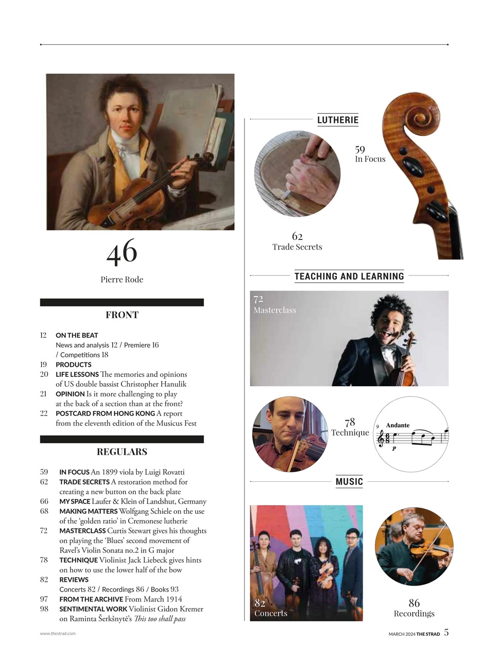 The Strad Preview Pages