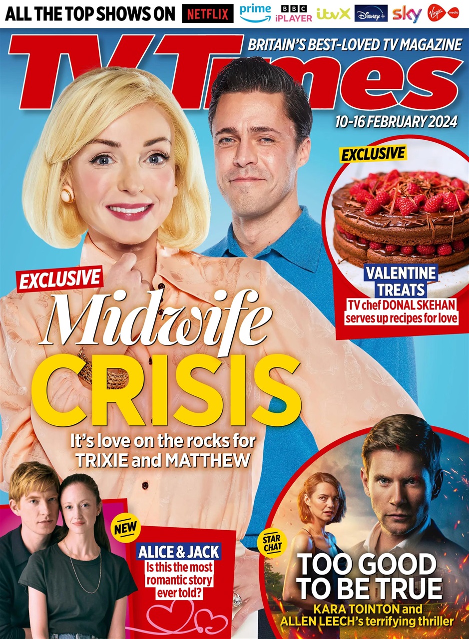 TV Times Magazine 10 Feb 2024 Back Issue