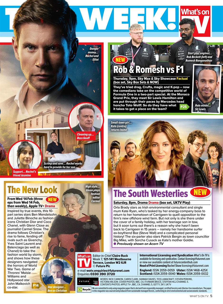 What's on TV Preview Pages