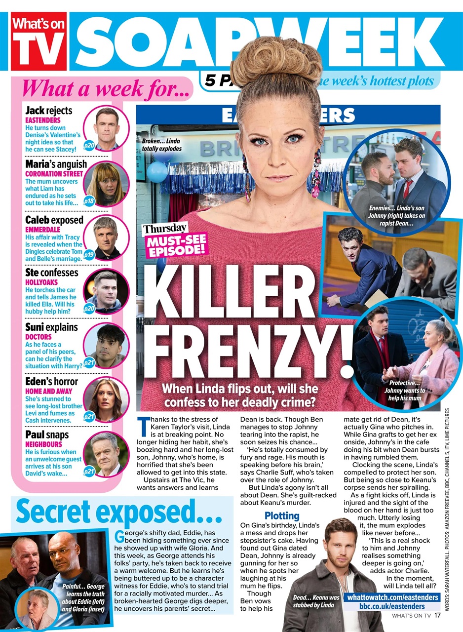 What's on TV Preview Pages