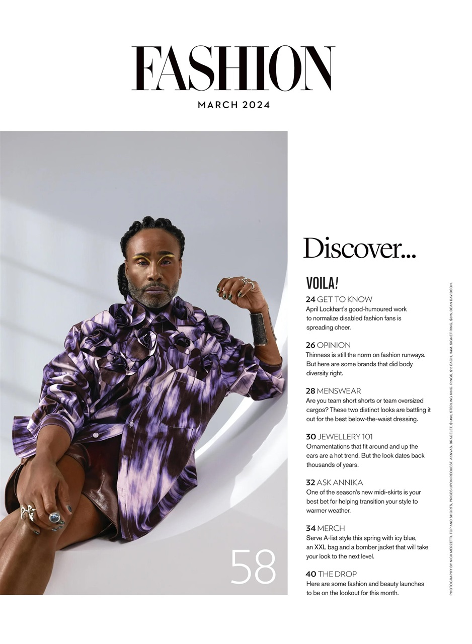 Fashion Magazine Preview Pages