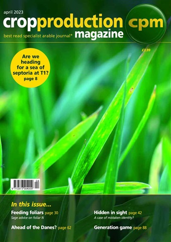 Crop Production Magazine issue April 2023