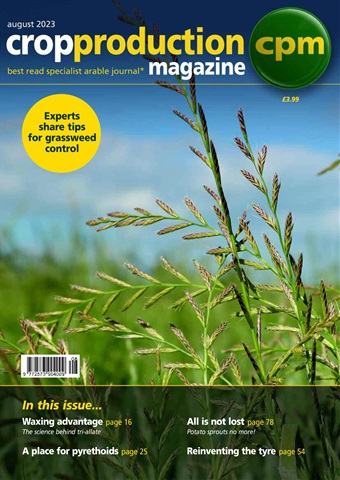 Crop Production Magazine issue August 2023