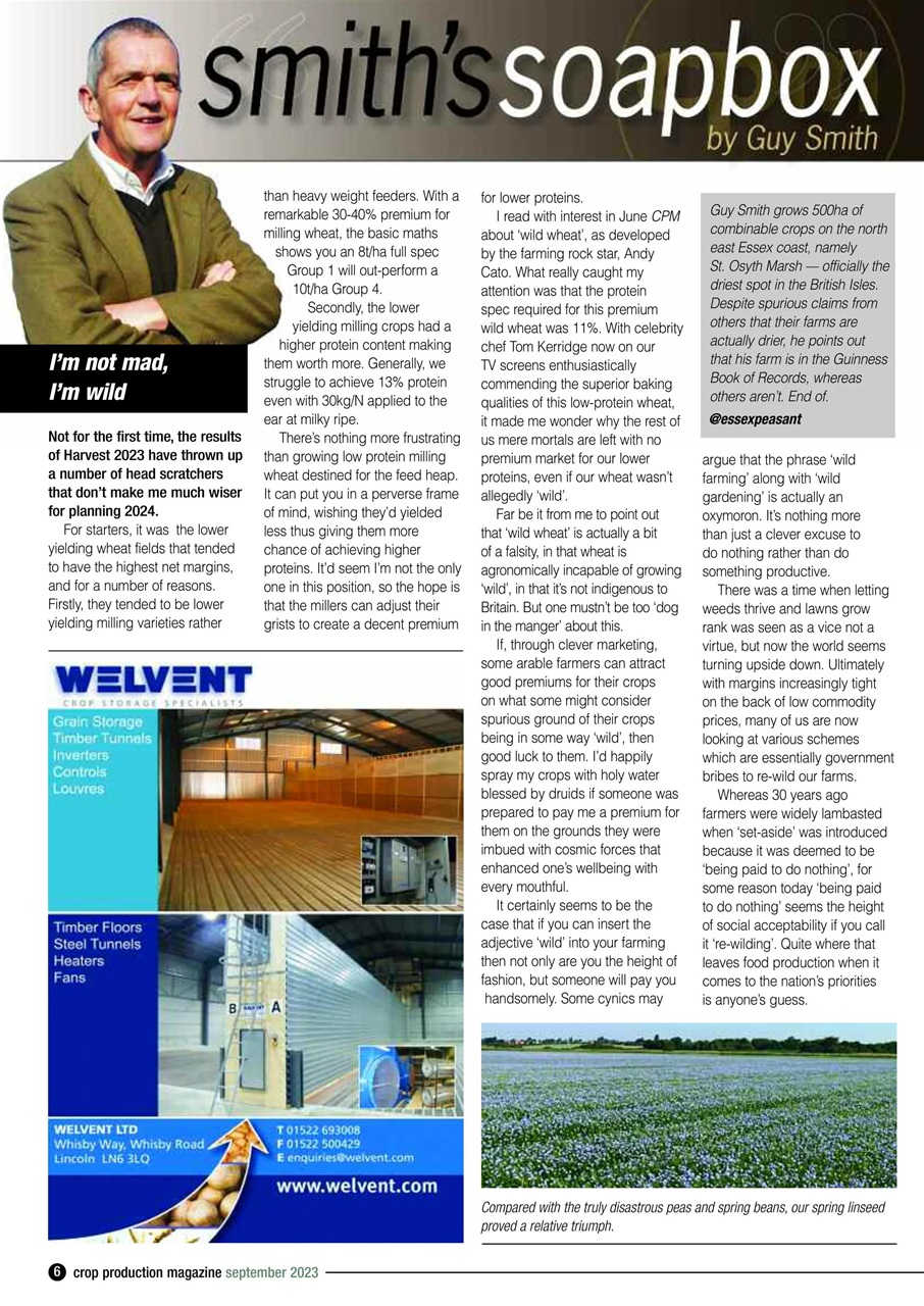 Crop Production Magazine Preview Pages