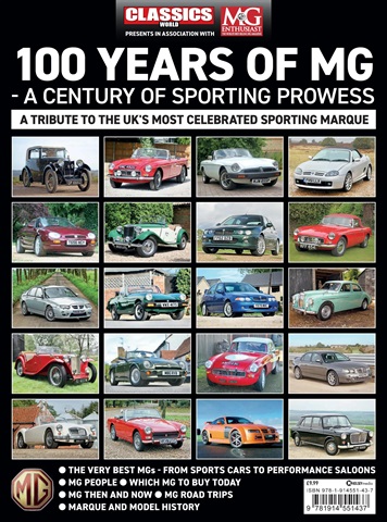 100 Years of MG issue 100 Years of MG