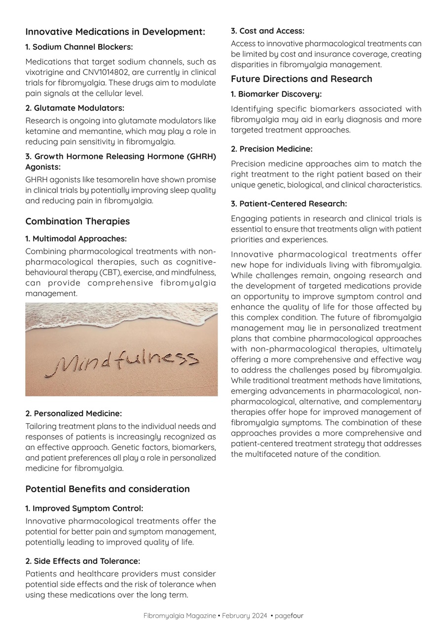 Fibromyalgia Magazine Preview Pages