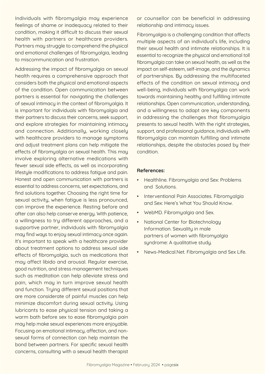 Fibromyalgia Magazine Preview Pages