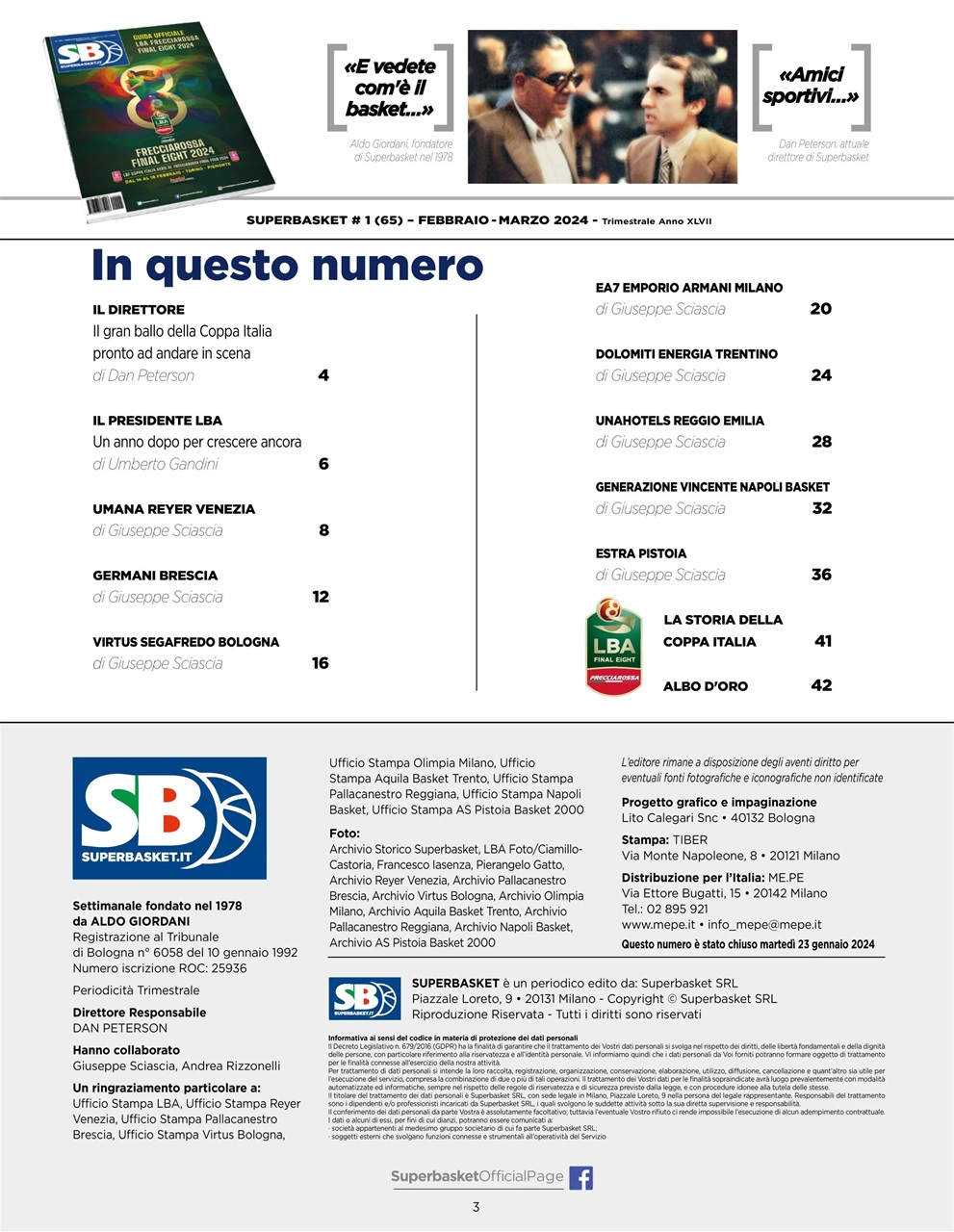 Superbasket Preview Pages