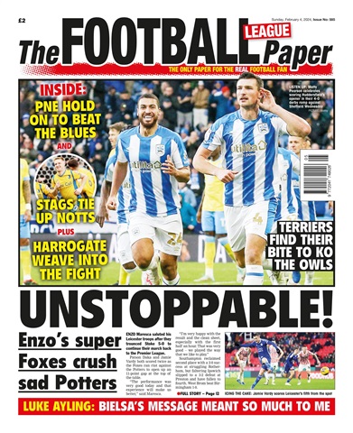 The Football League Paper issue 4th Februray 2024