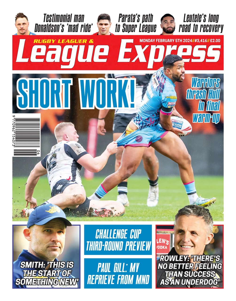 League Express Preview Pages