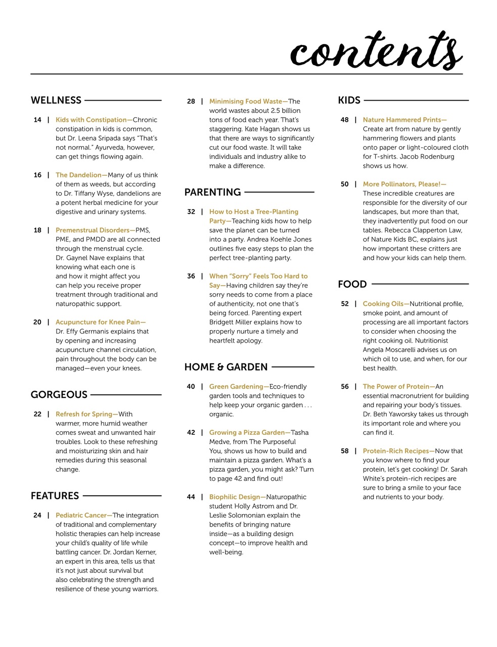 Ecoparent Magazine Preview Pages