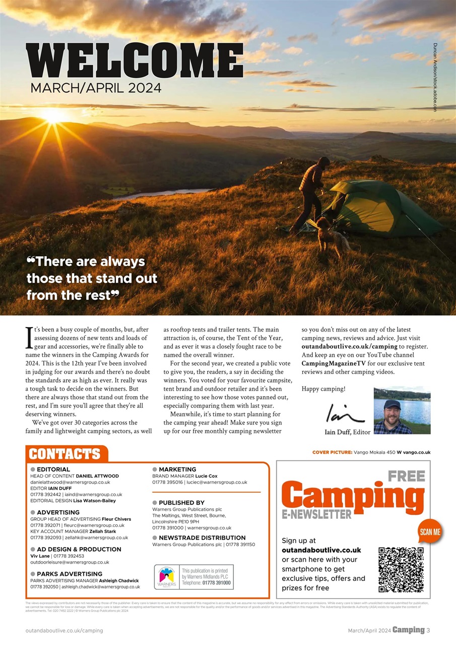 Camping Preview Pages