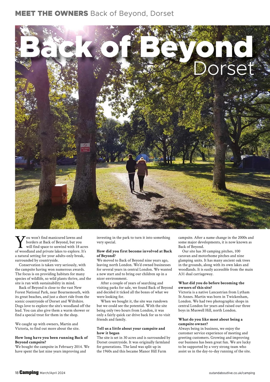 Camping Preview Pages