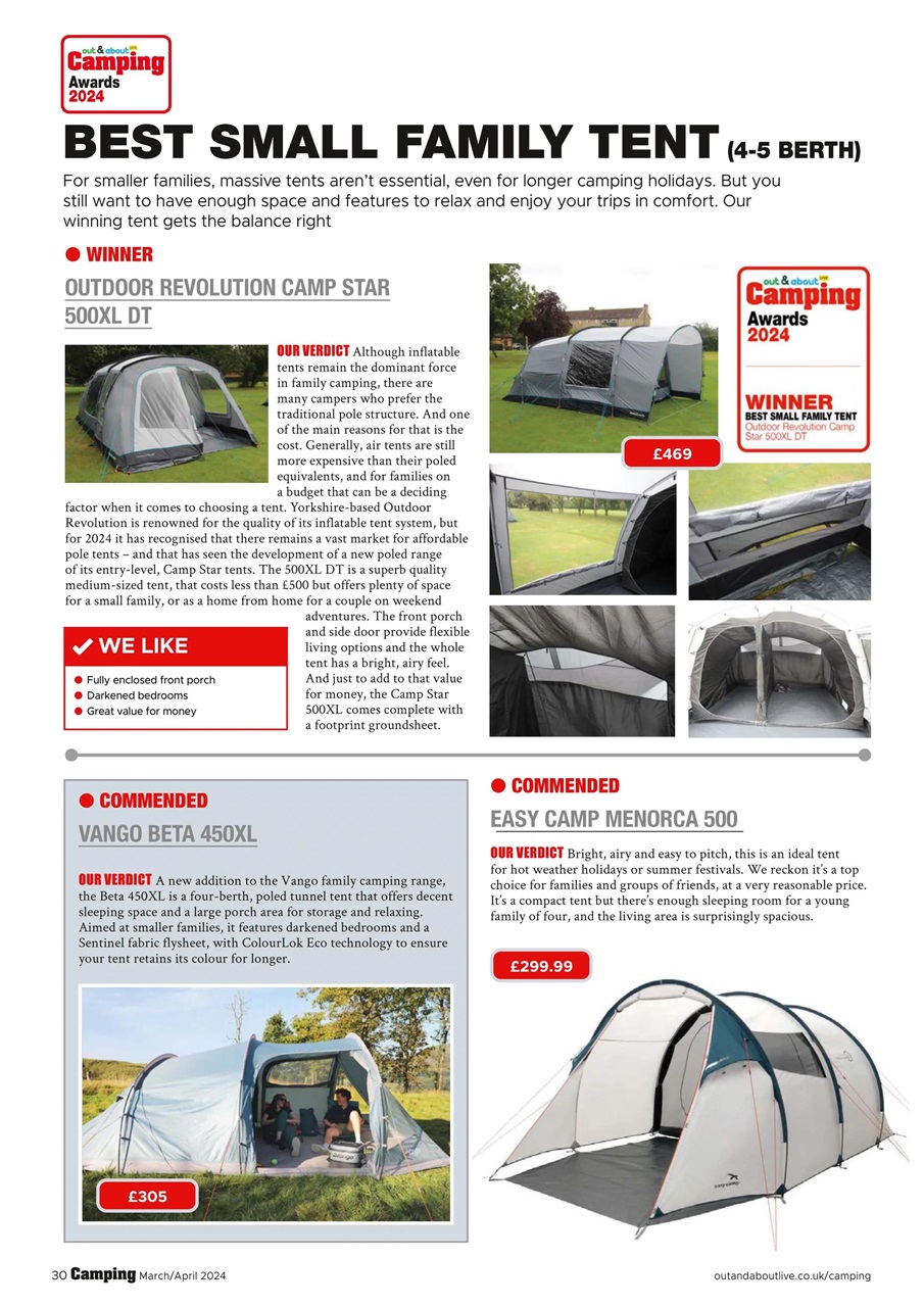 Camping Preview Pages