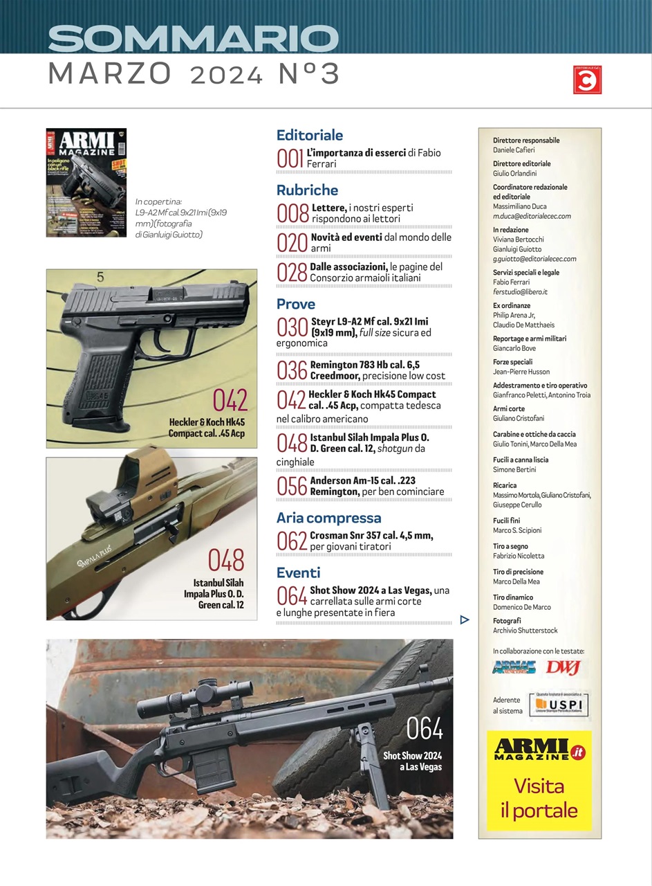 ARMI MAGAZINE Preview Pages