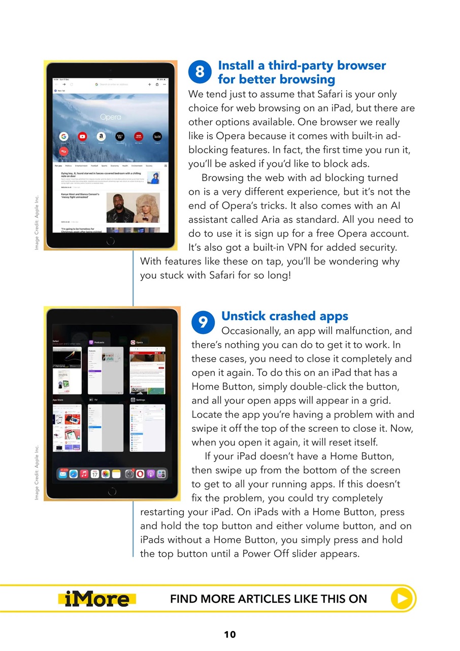 iPad User Preview Pages