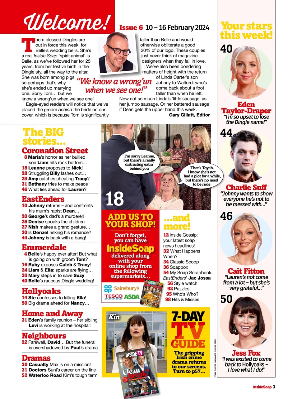 Inside Soap Preview Pages