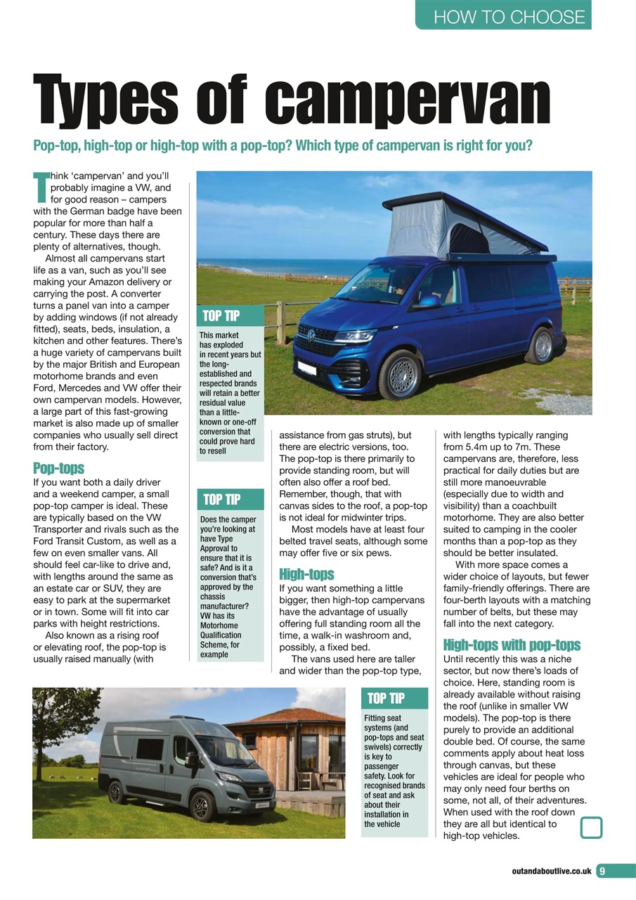 Buying Your Perfect Motorhome Preview Pages