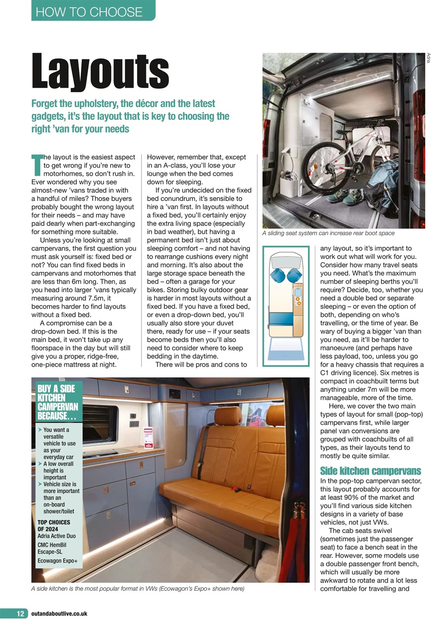 Buying Your Perfect Motorhome Preview Pages