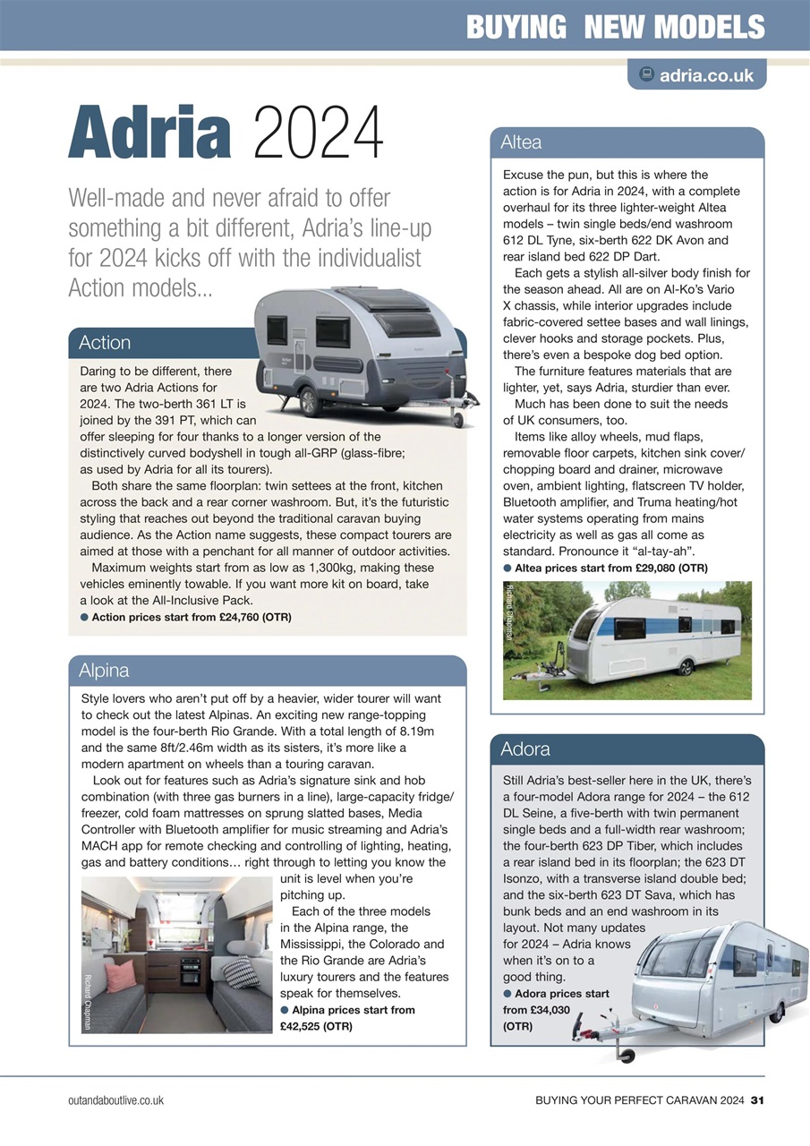 Buying Your Perfect Caravan Preview Pages