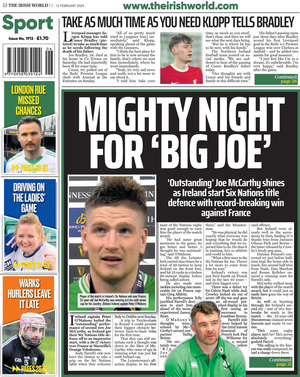 Irish World Preview Pages