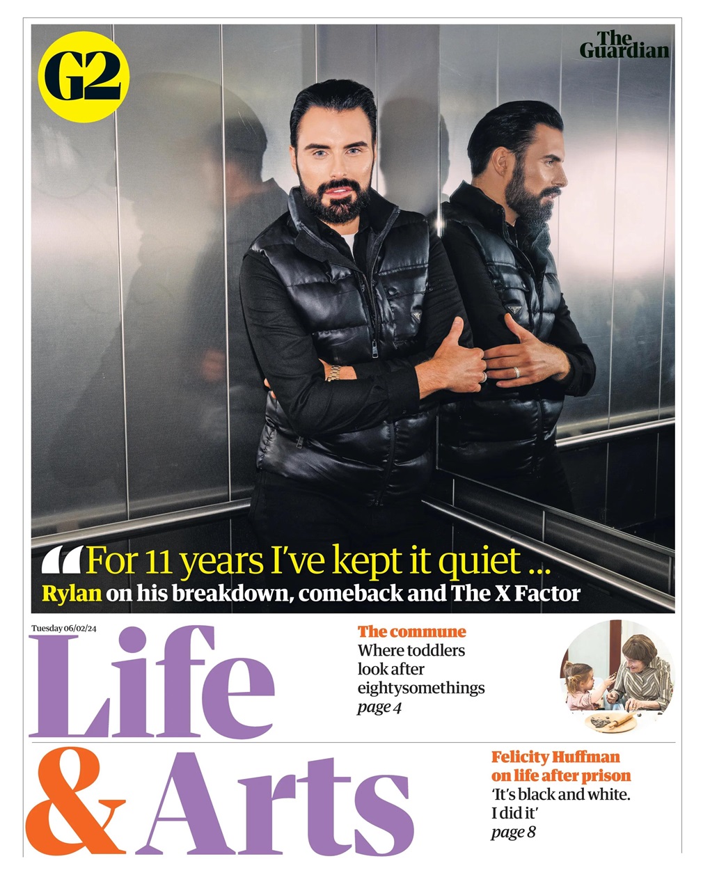 The Guardian Newspaper Preview Pages