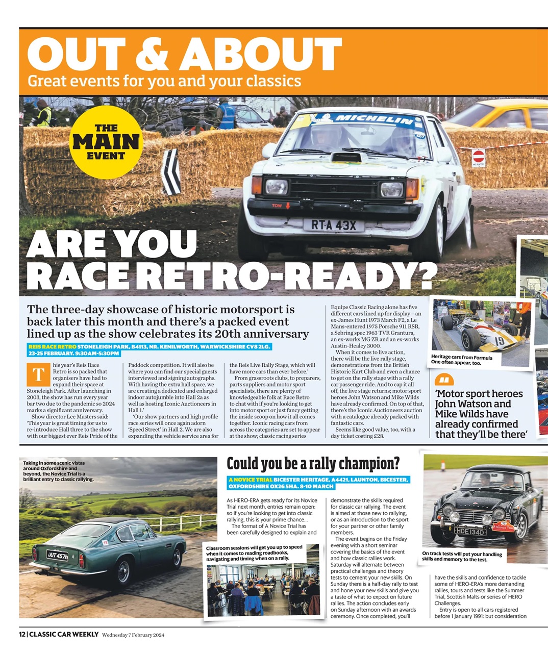 Classic Car Weekly Preview Pages