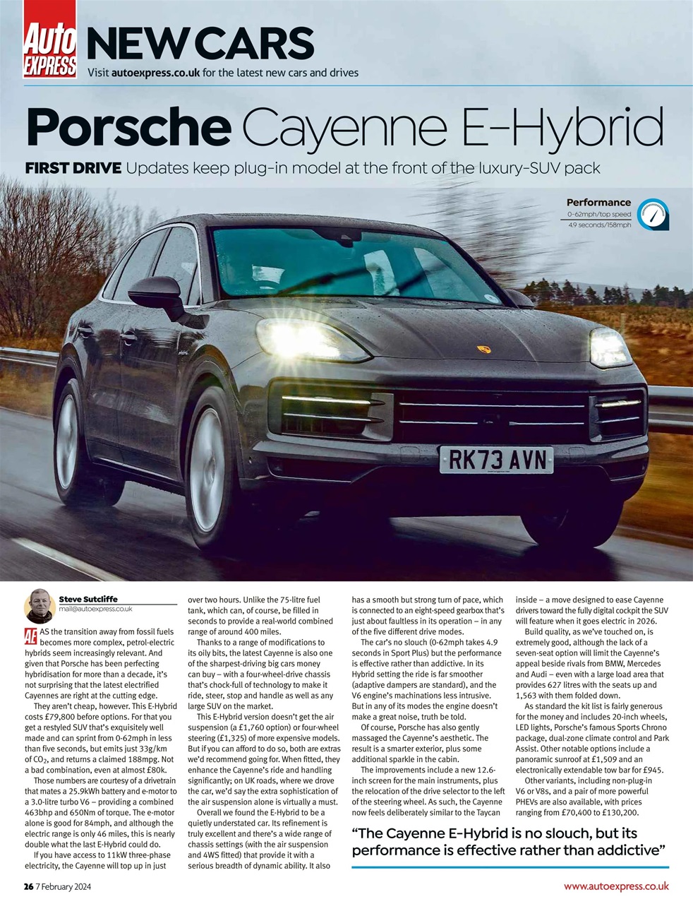 Auto Express Preview Pages