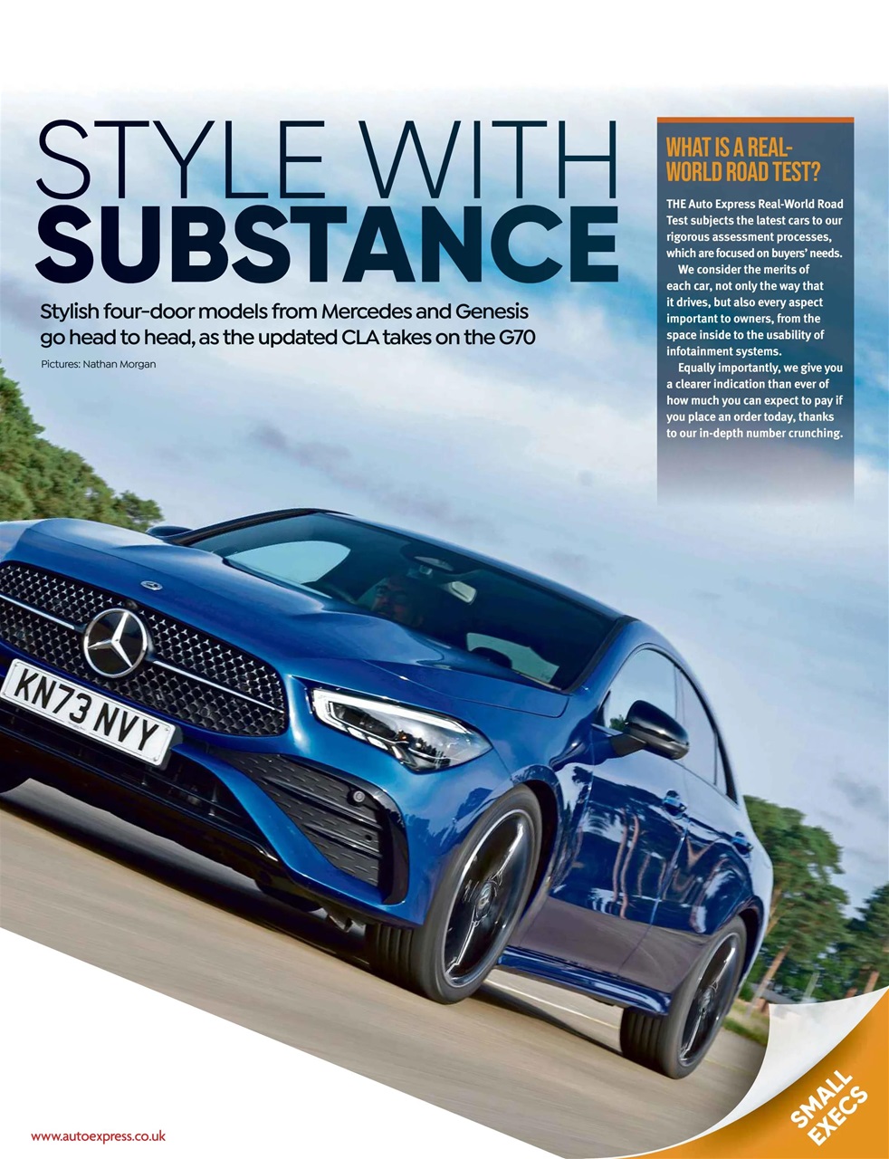 Auto Express Preview Pages