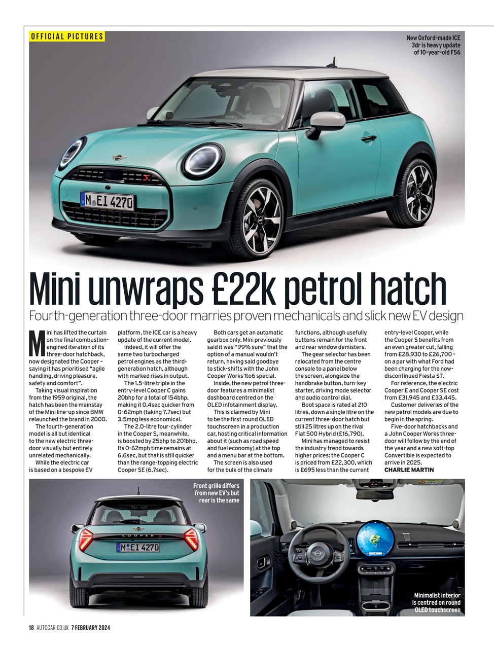 Autocar Preview Pages