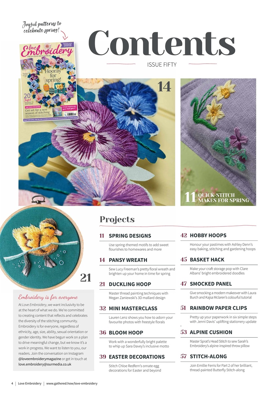Love Embroidery Preview Pages