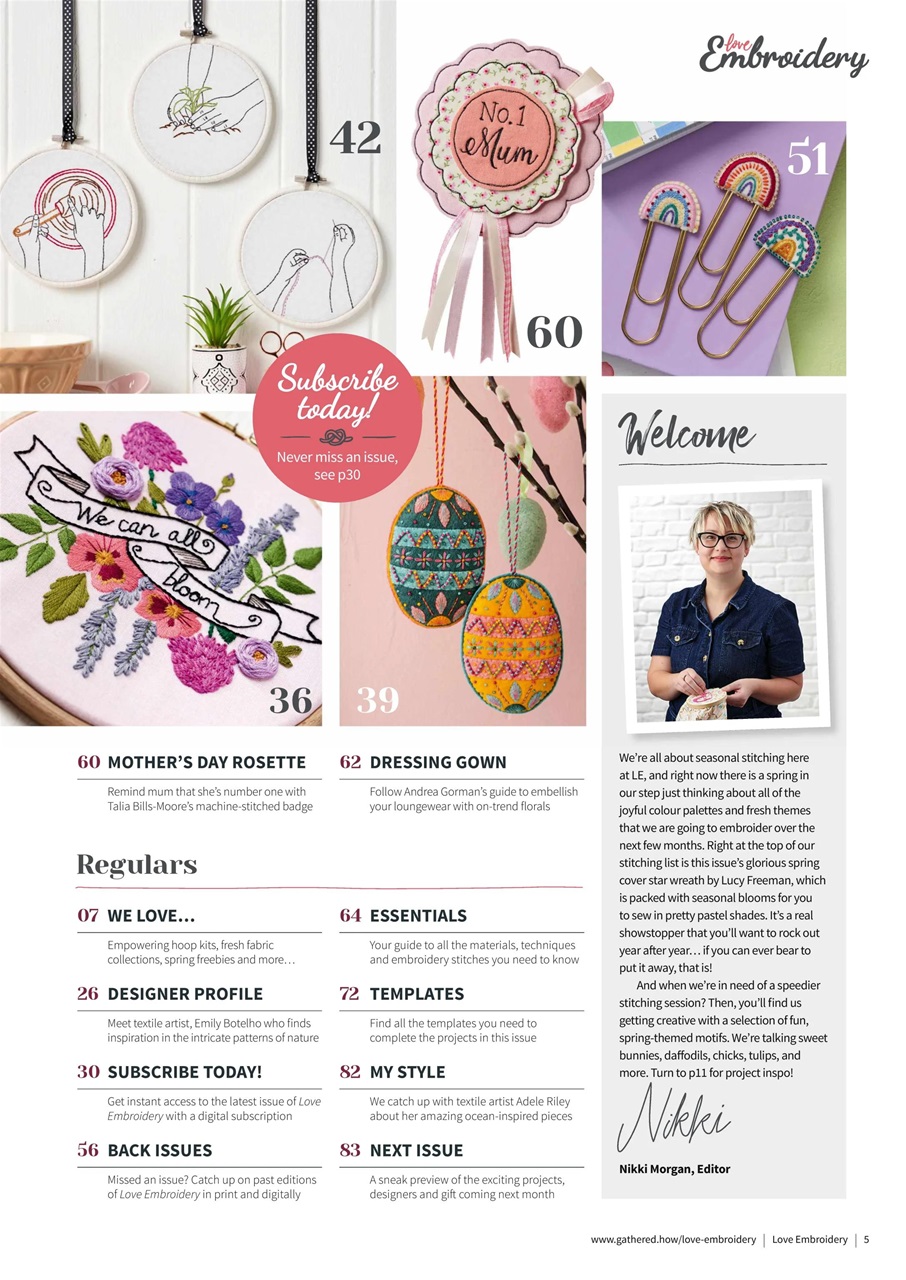 Love Embroidery Preview Pages