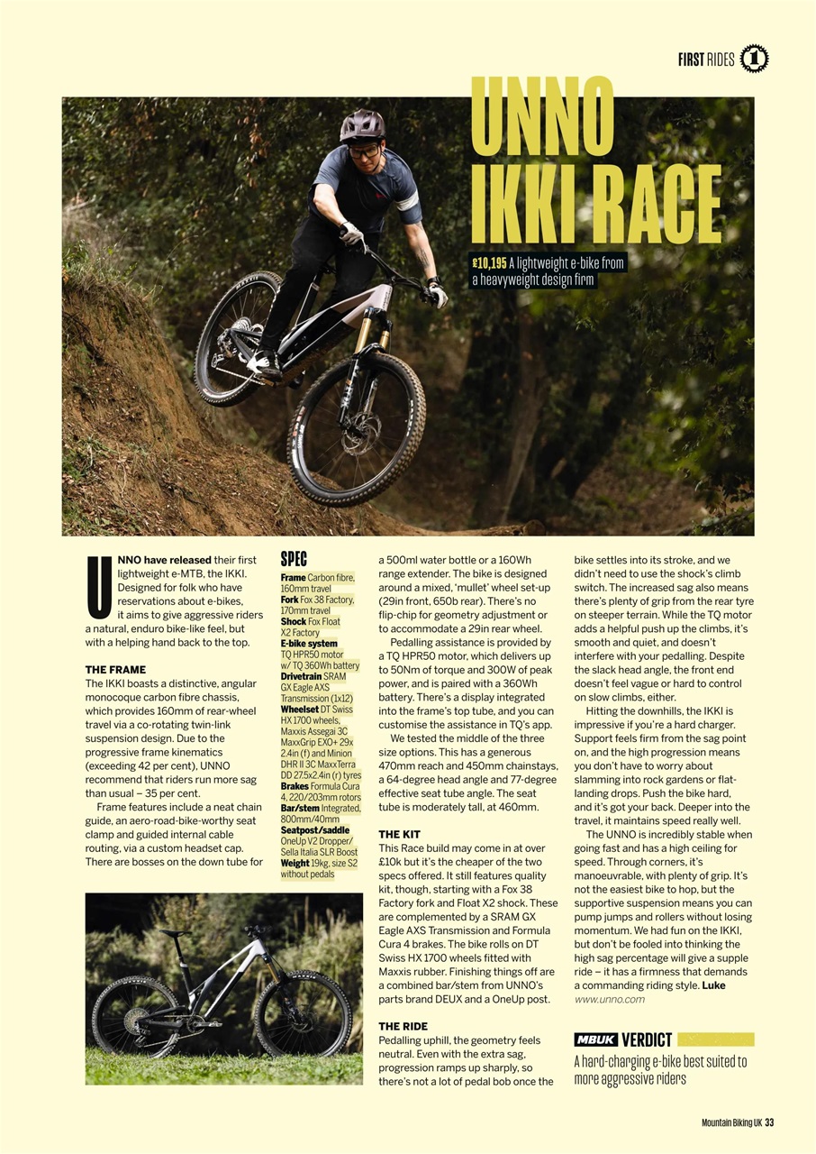 Mountain Biking UK Preview Pages