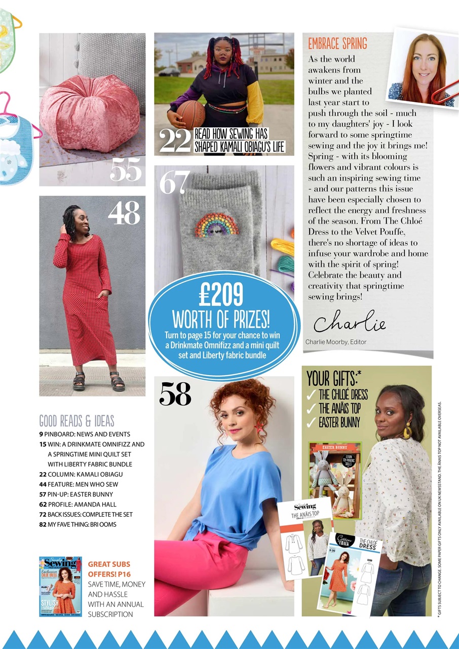 Simply Sewing Preview Pages