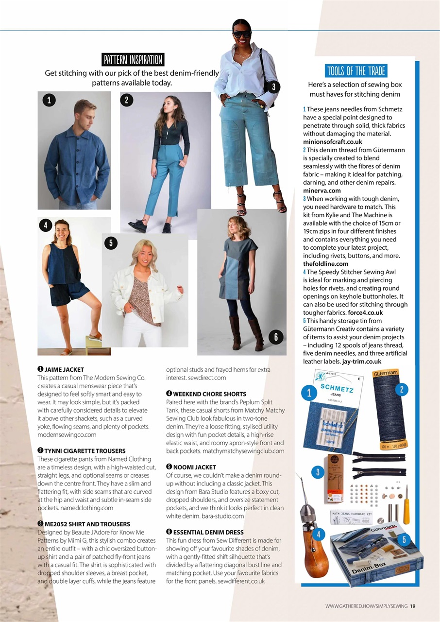 Simply Sewing Preview Pages