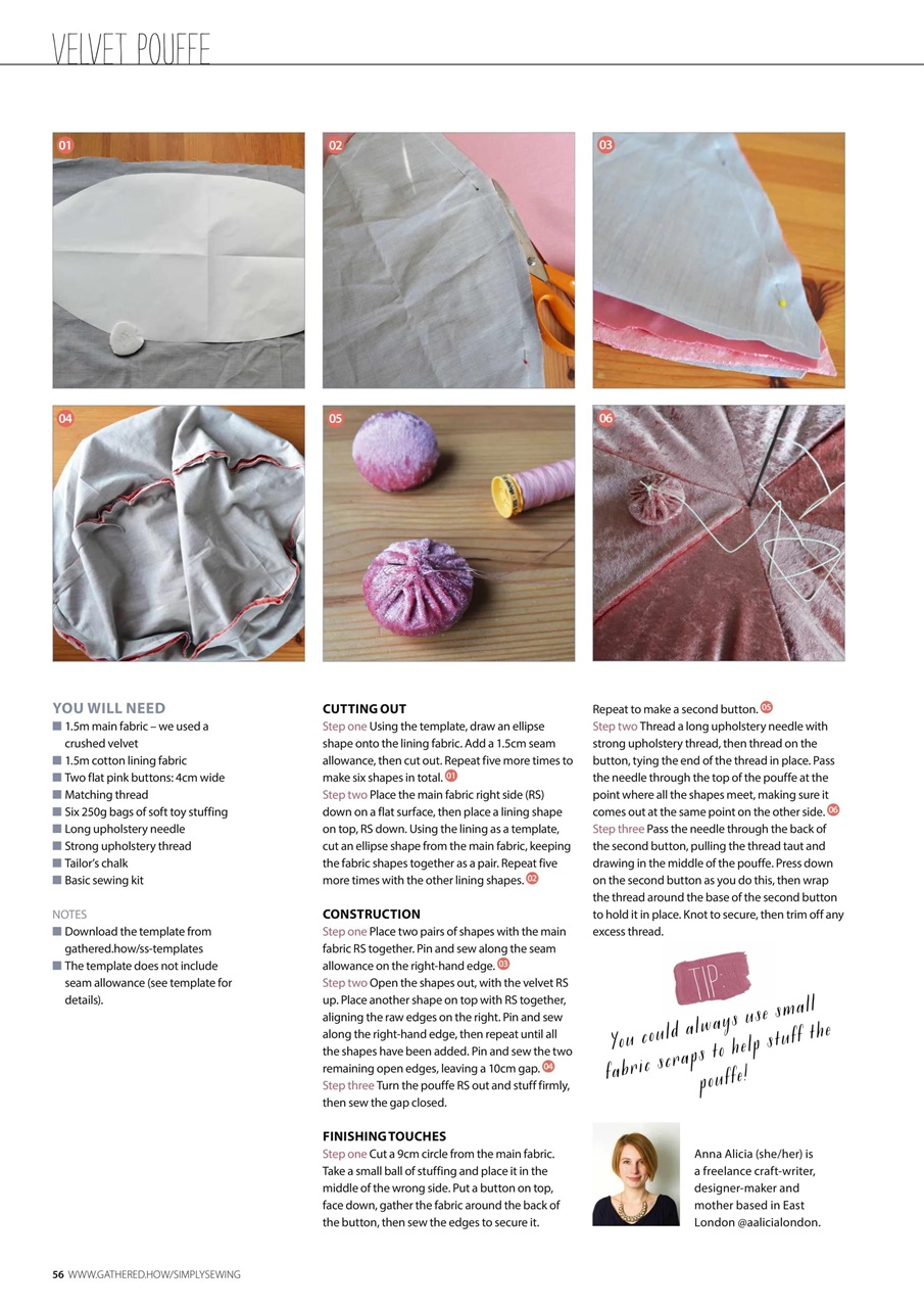 Simply Sewing Preview Pages