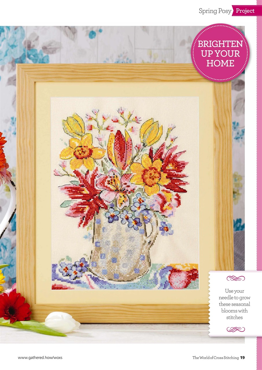 The World of Cross Stitching Preview Pages