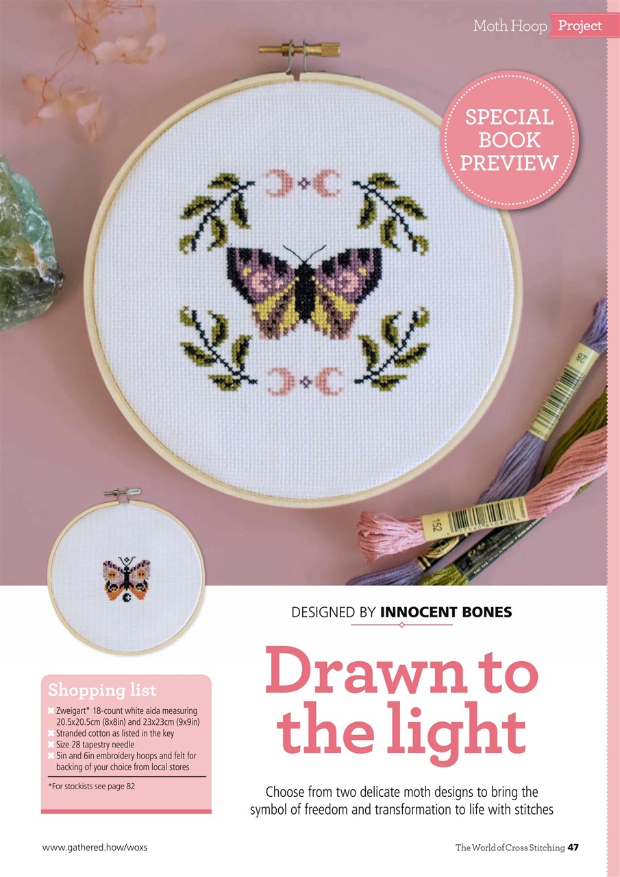 The World of Cross Stitching Preview Pages