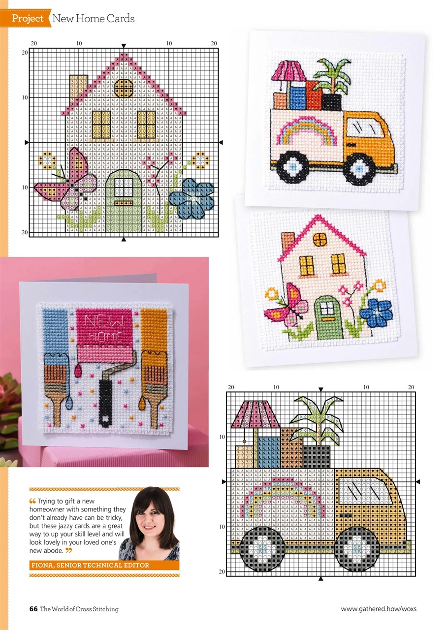 The World of Cross Stitching Preview Pages