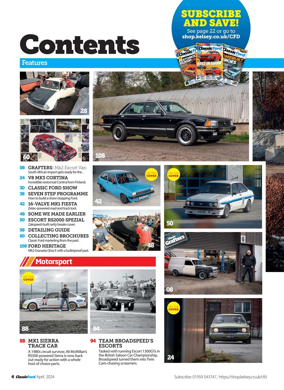 Classic Ford Preview Pages