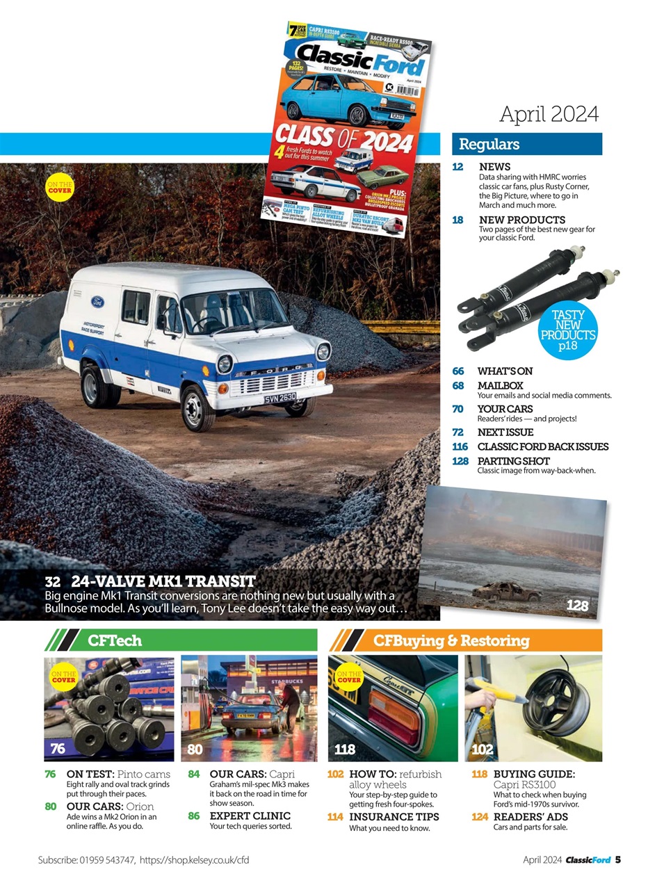 Classic Ford Preview Pages