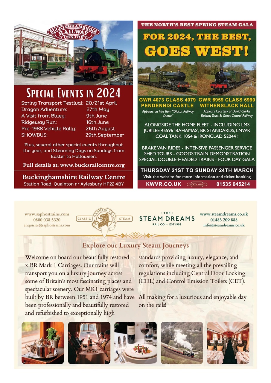 Steam Days Preview Pages