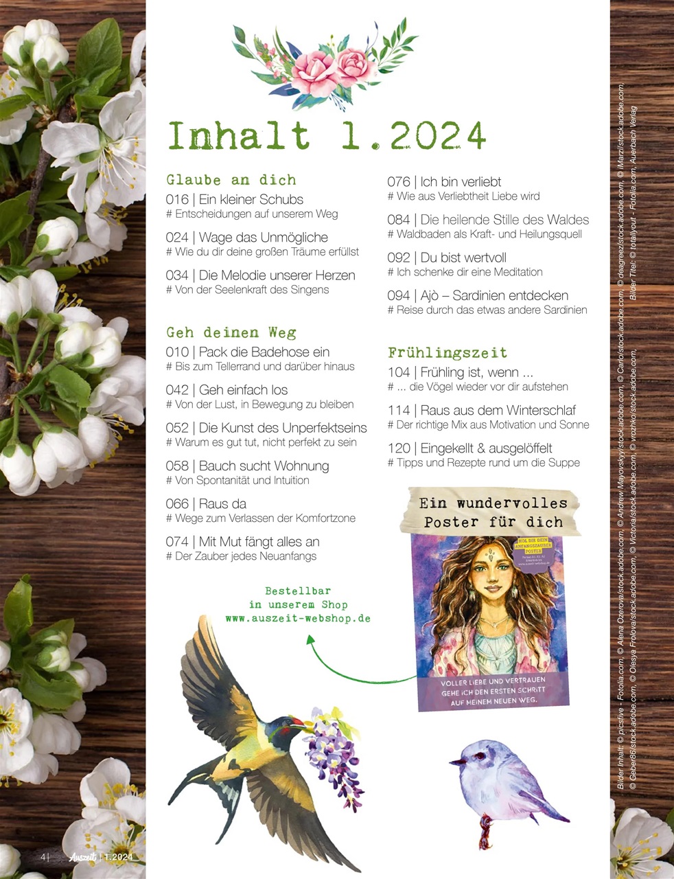 Auszeit Preview Pages