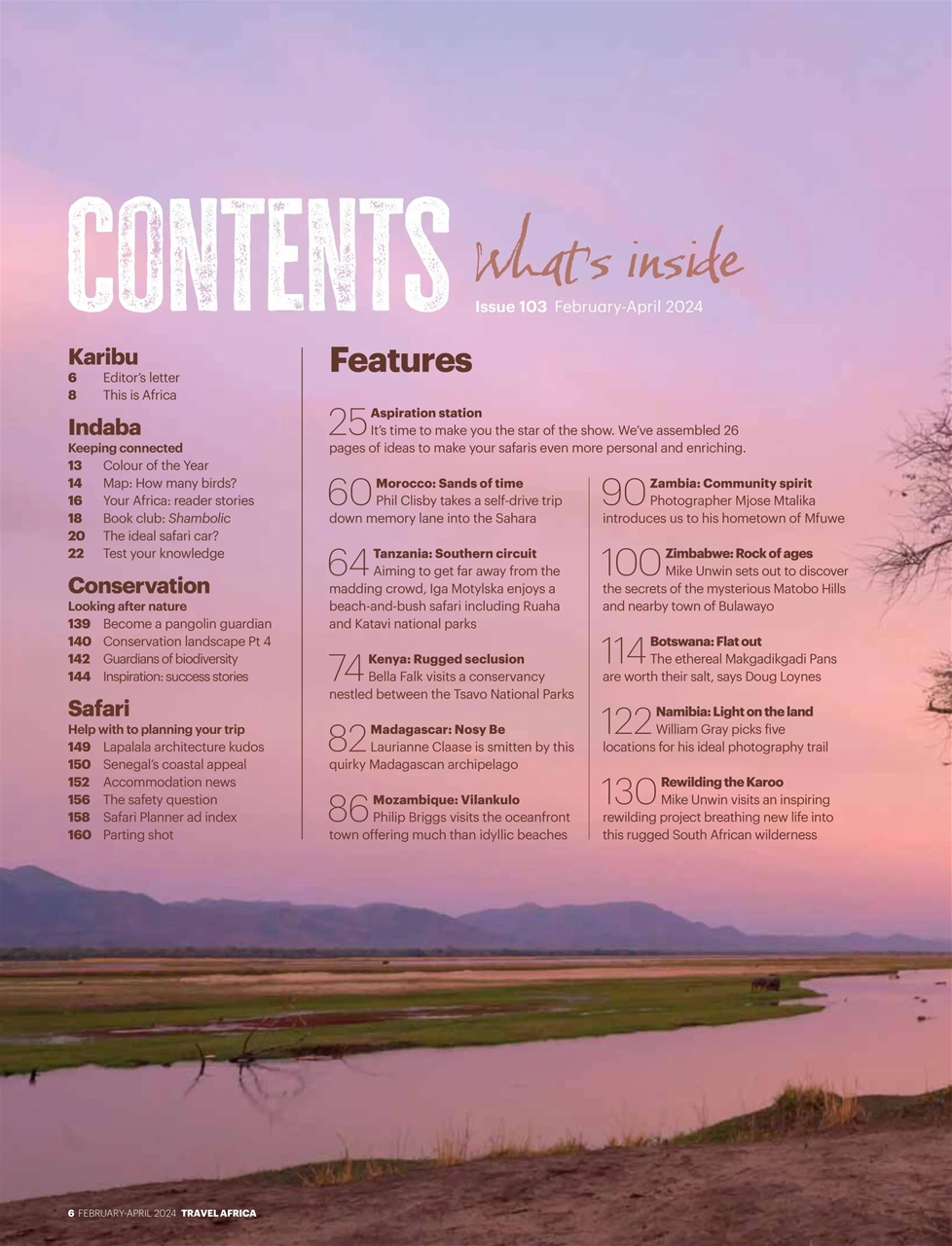 Travel Africa Preview Pages