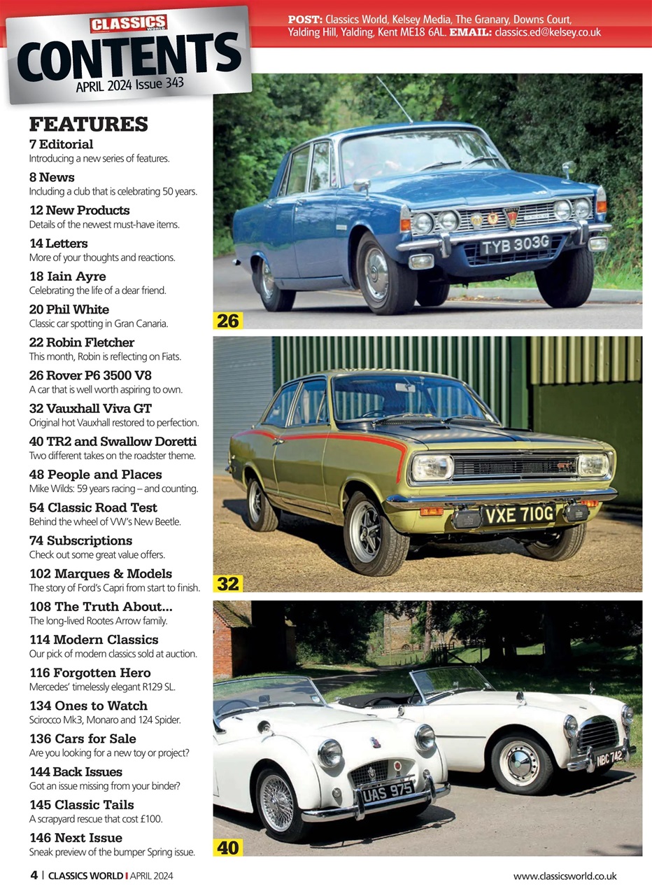 Classics World Preview Pages