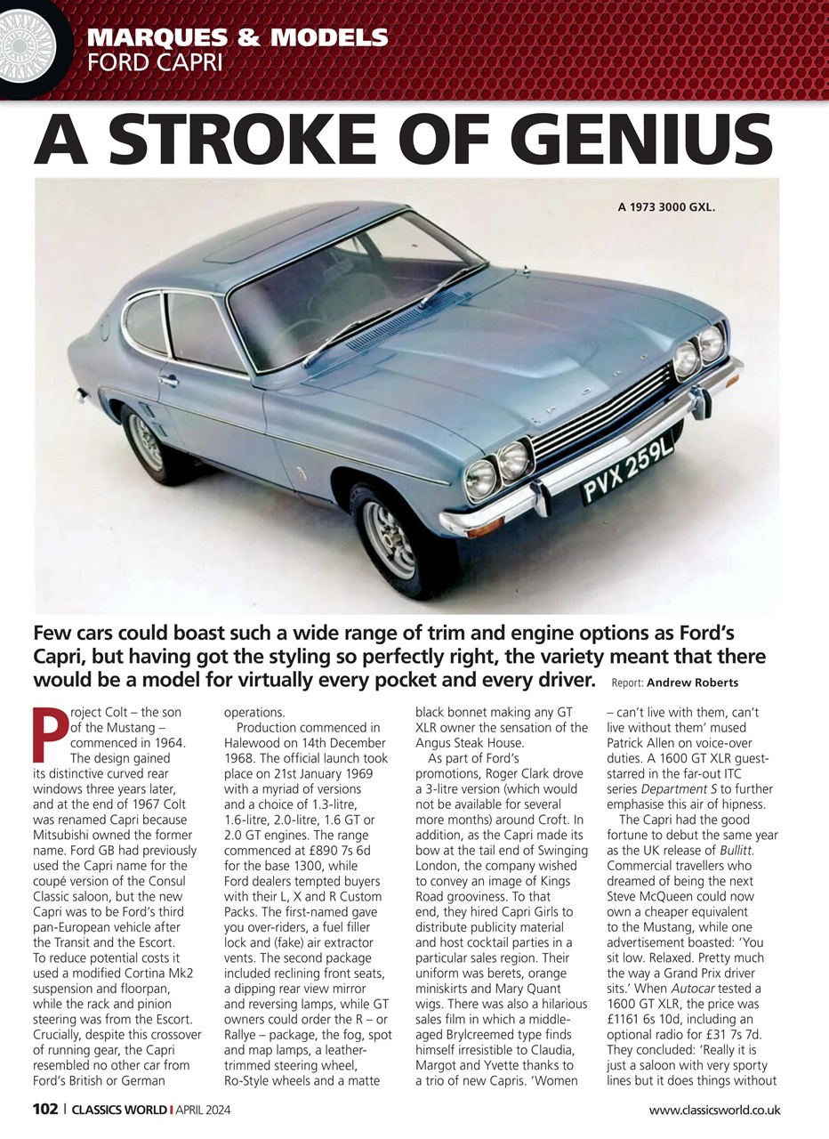 Classics World Preview Pages