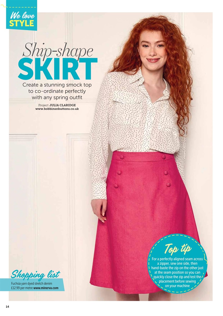 Love Sewing Preview Pages