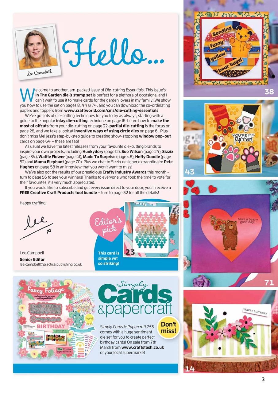 Die-Cutting Essentials Preview Pages