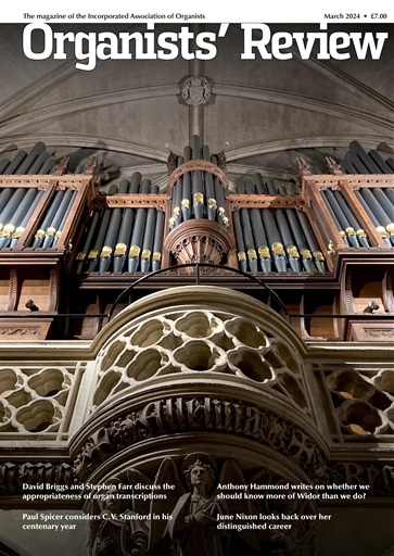 Organists' Review issue 